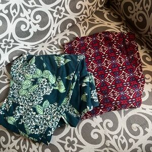 2 sets of Lularoe leggings